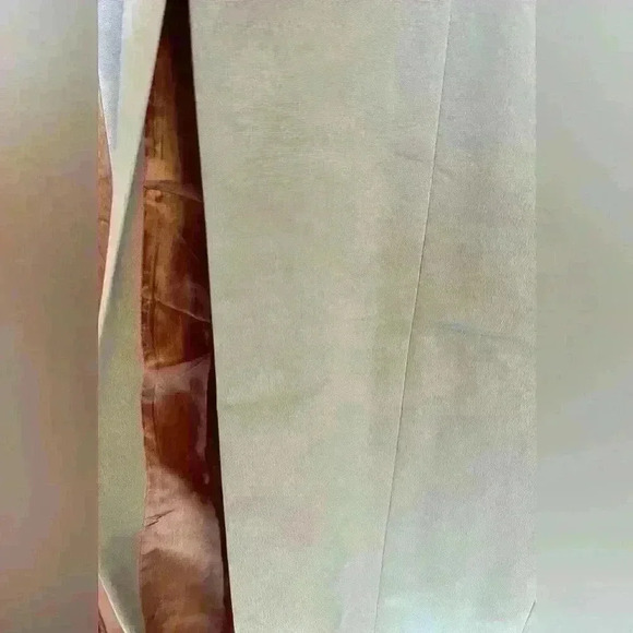 Tahari Maxi tan gold  formal Evening Dress - New with tags - Picture 4 of 8